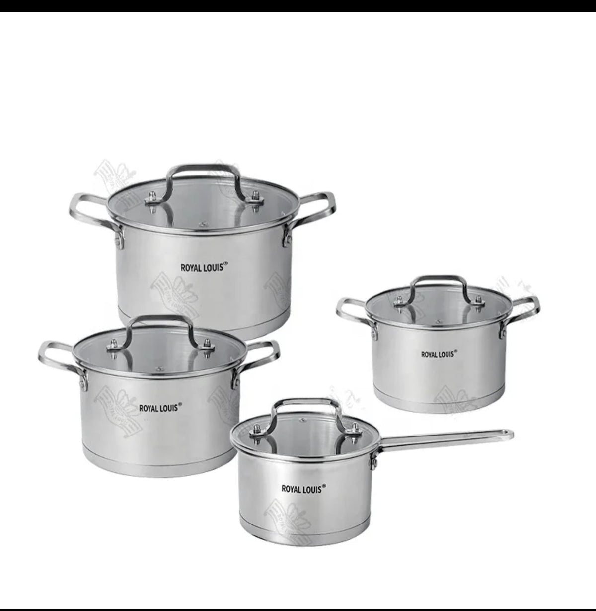 8-Piece Premium Stainless steel cookware set