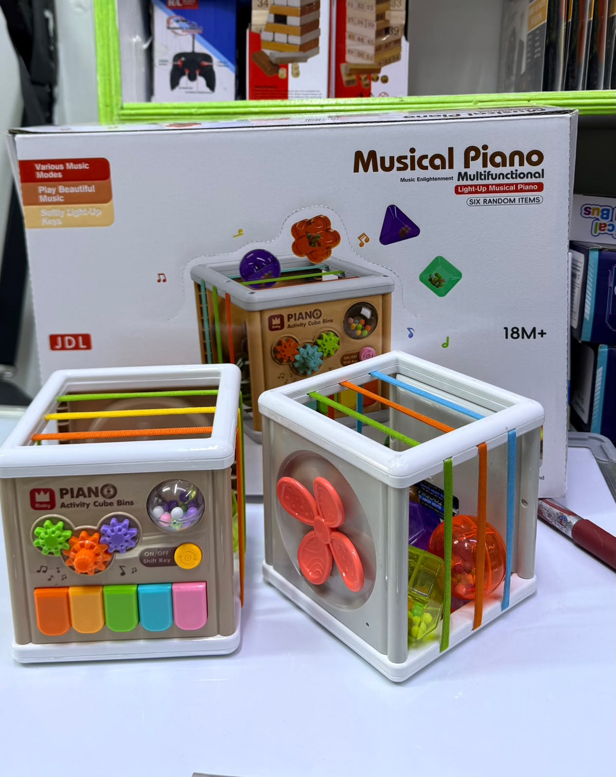 Piano activity box