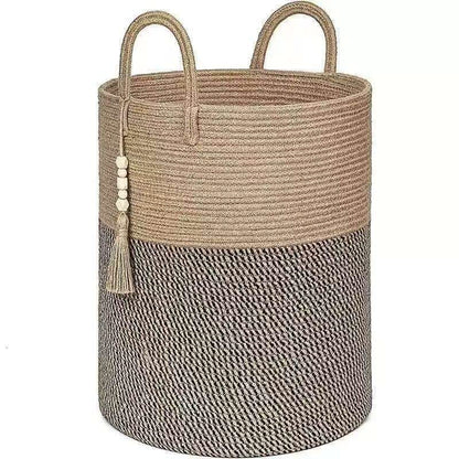 Large Woven Laundry Hamper Baskets