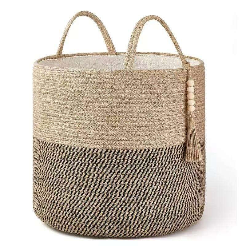 Decorative Laundry Basket Organizer