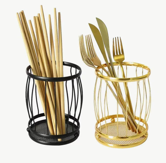 Metal Cutlery Holder Organizer(1pc)