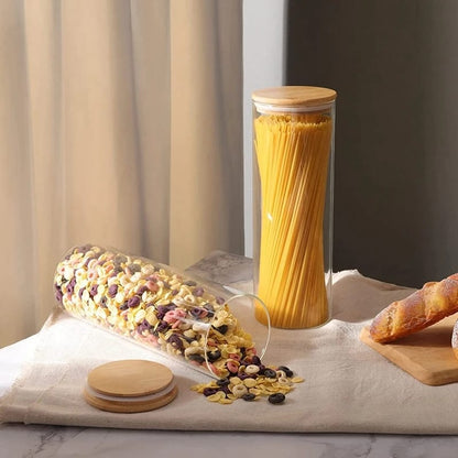 Spaghetti/ Cereal storage jars