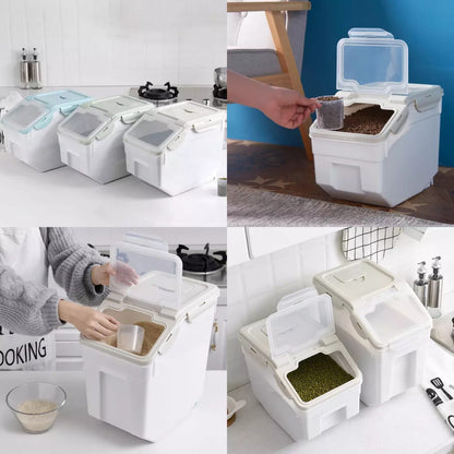 10kgs storage containers with scoop