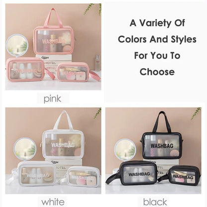 3pcs waterproof washbag set