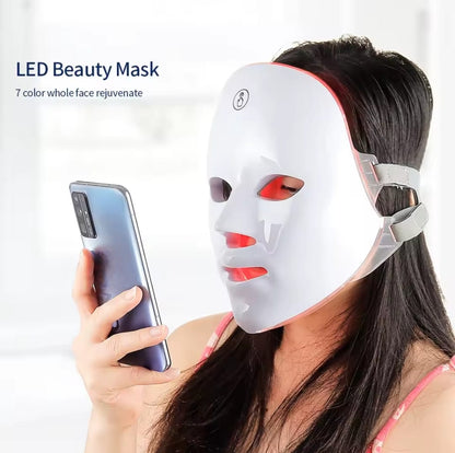 Wireless Rechargeable FaciaI LED Mask Red Light