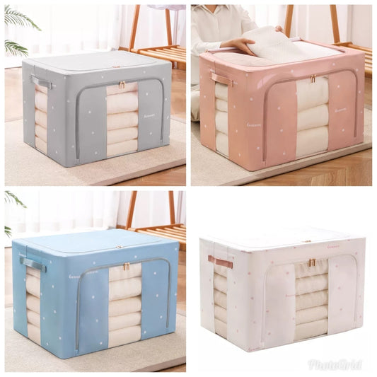 Oxford Wardrobe Closet Clothes Storage Organizer Boxes