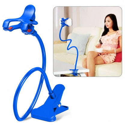 360 degree strong flexible goose neck phone holder clip