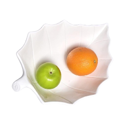 Ceramic leaf bowl