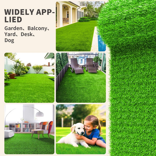 Premium Realistic Artificial Grass Rug Indoor Outdoor, Grass 30mm 2 meter square
