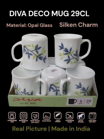 Diva  Deco Mug 29cl  6pcs  set
