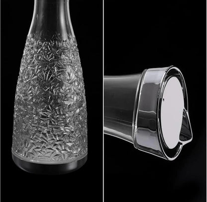 Embossed acrylic pitcher jars 100ml