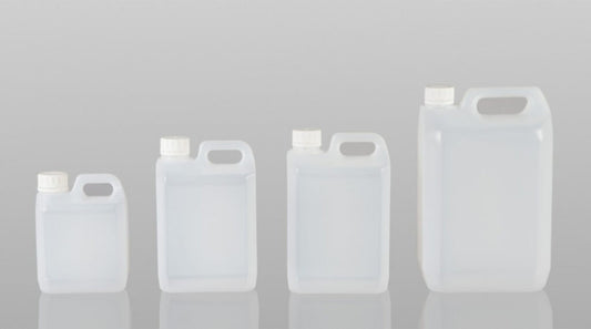 Natural Lightweight HDPE Plastic Storage Packaging Jerry cans/Jerricans