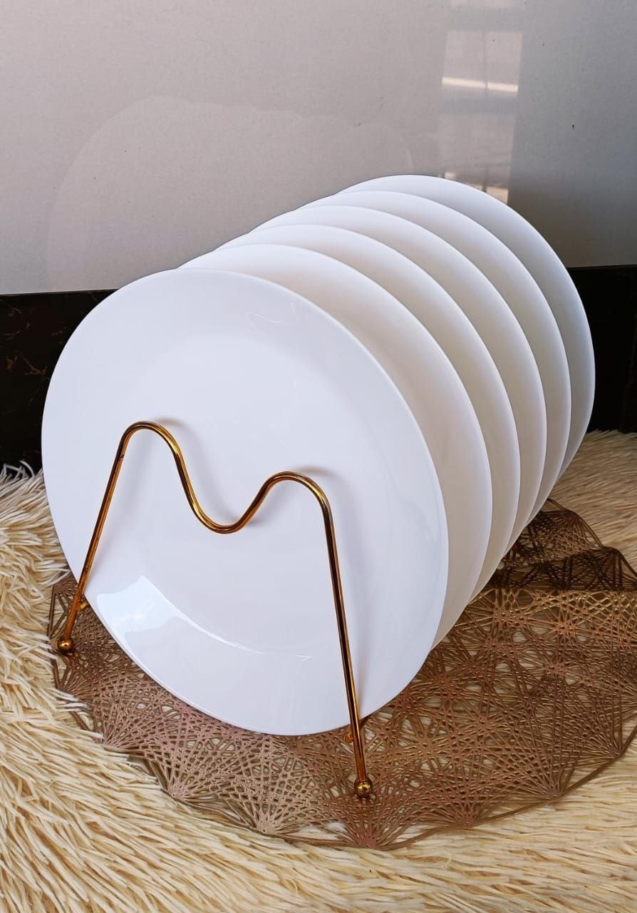 6 PCS Quality ceramic plates