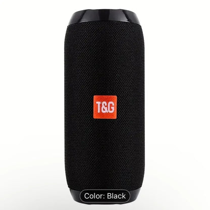Portable Bluetooth Wireless Speaker – Deep Bass, Rechargeable & Waterproof Design